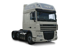 Car Hire Gainsborough - 44 Tonne Sleeper Truck - Truck hire Gainsborough