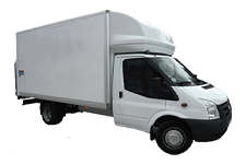 Car Hire Gainsborough - Ford Luton Box Tail Lift - Van hire Gainsborough