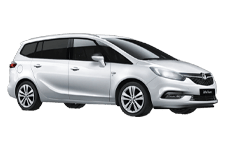 Car Hire Gainsborough - Vauxhall Zafira 7-Seater - Minibus hire Gainsborough